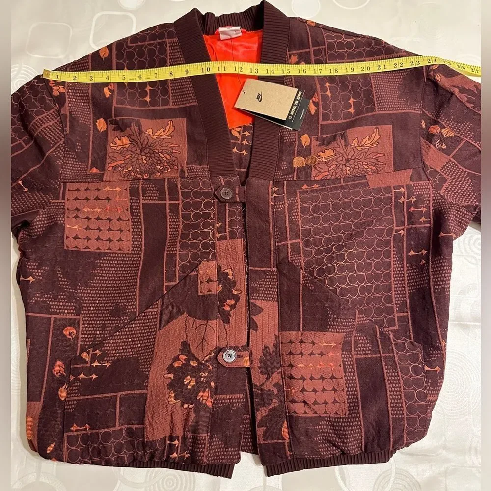 Women’s Nike Naomi Osaka Oversize Jacquard collection Jacket size Small, NWT